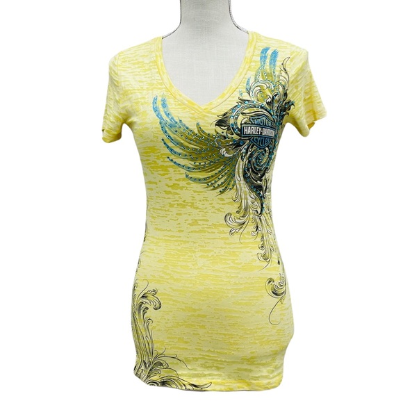 Harley-Davidson Tops - Harley Davidson Ladies Short Sleeve Tee Shirt Size Small